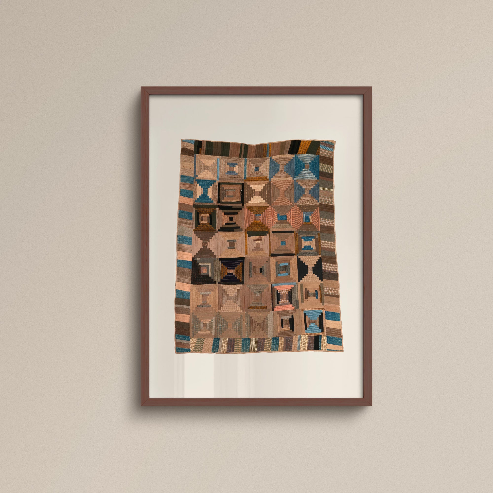 042. Geometric Pattern Print
