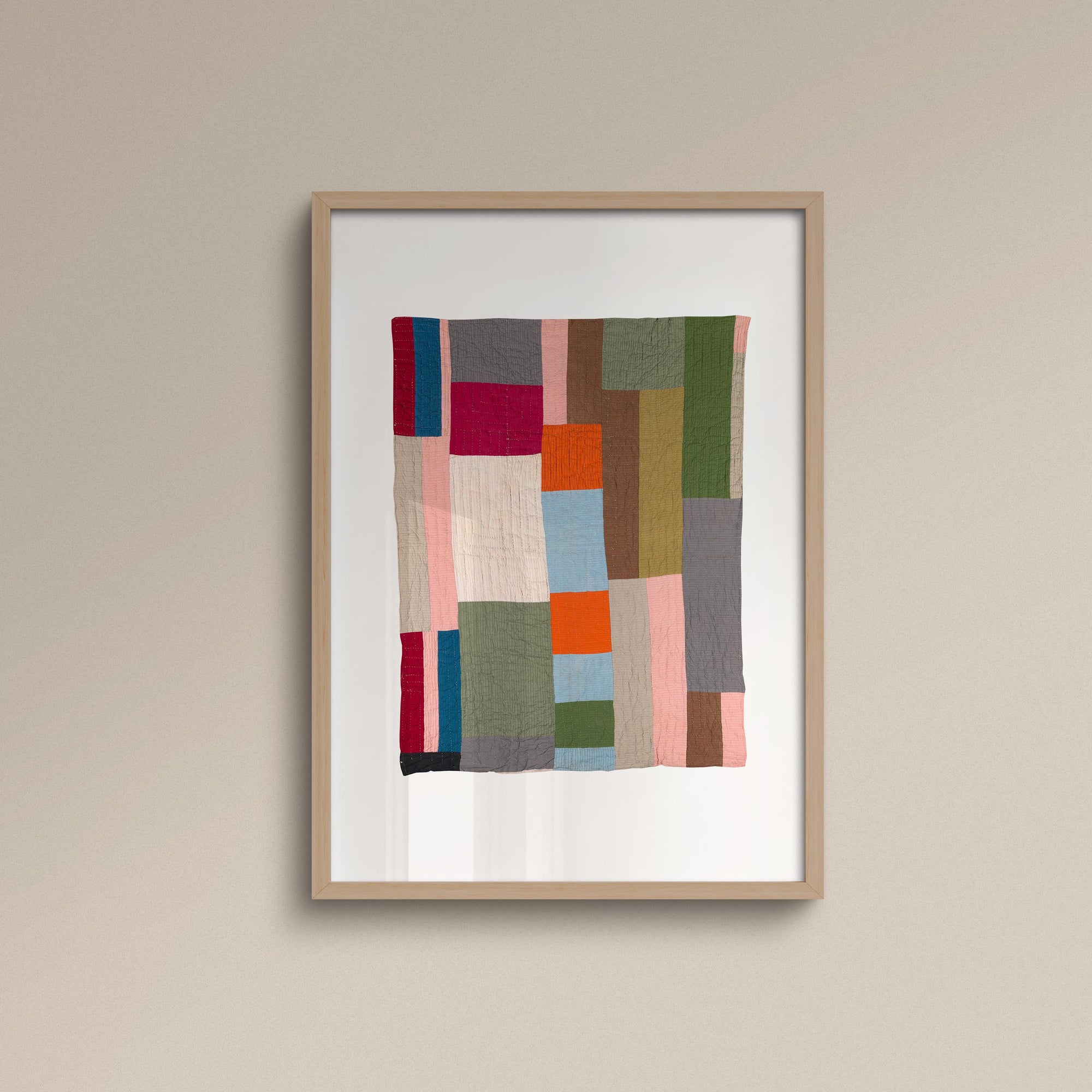 005. Vintage Textile Print