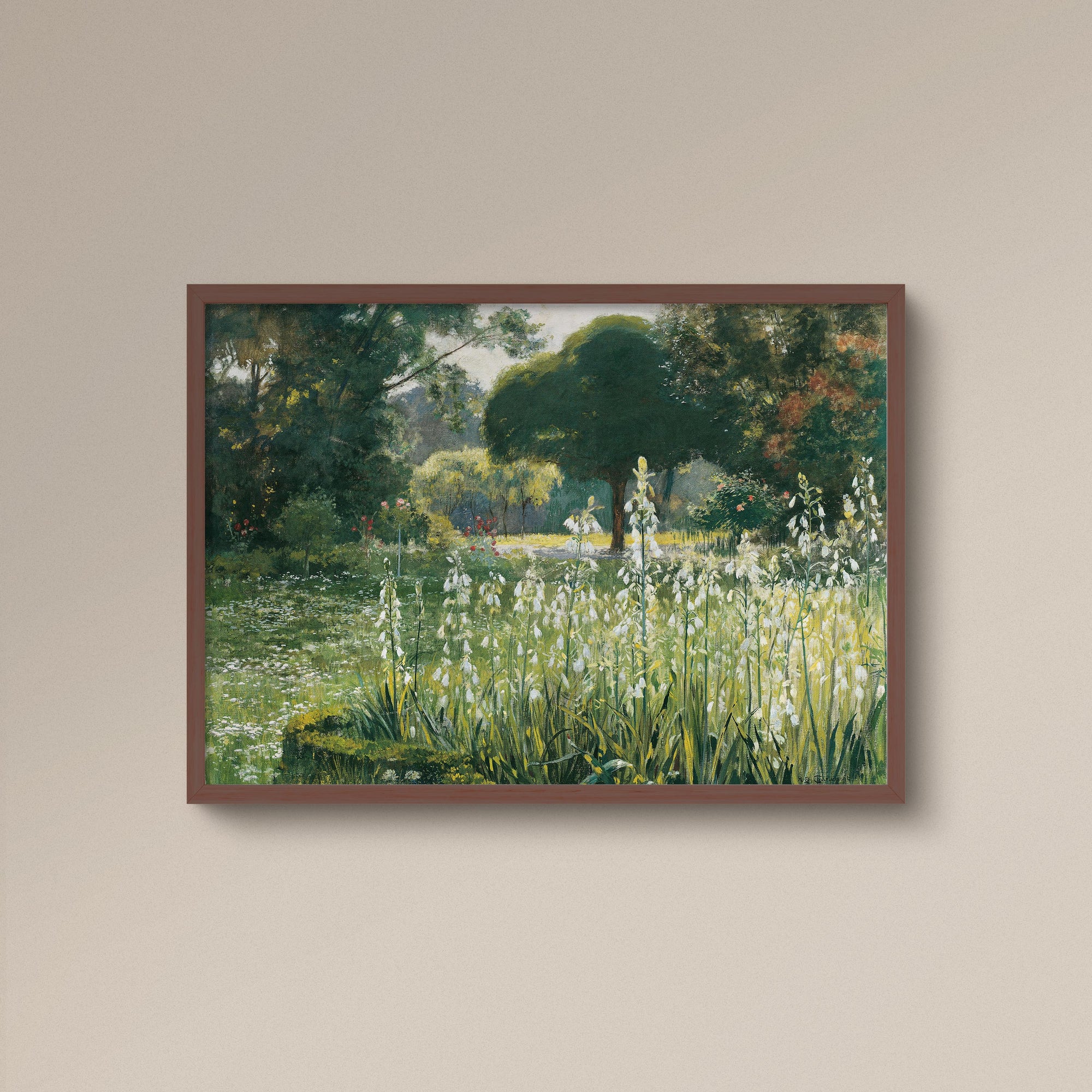033. Landscape Painting Print