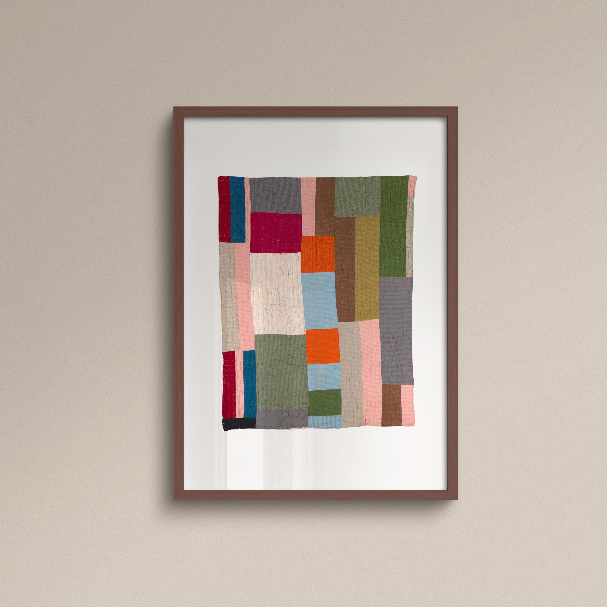 005. Vintage Textile Print