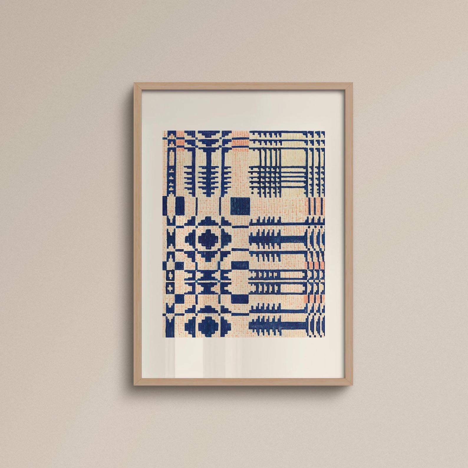 002. Vintage Pattern Print