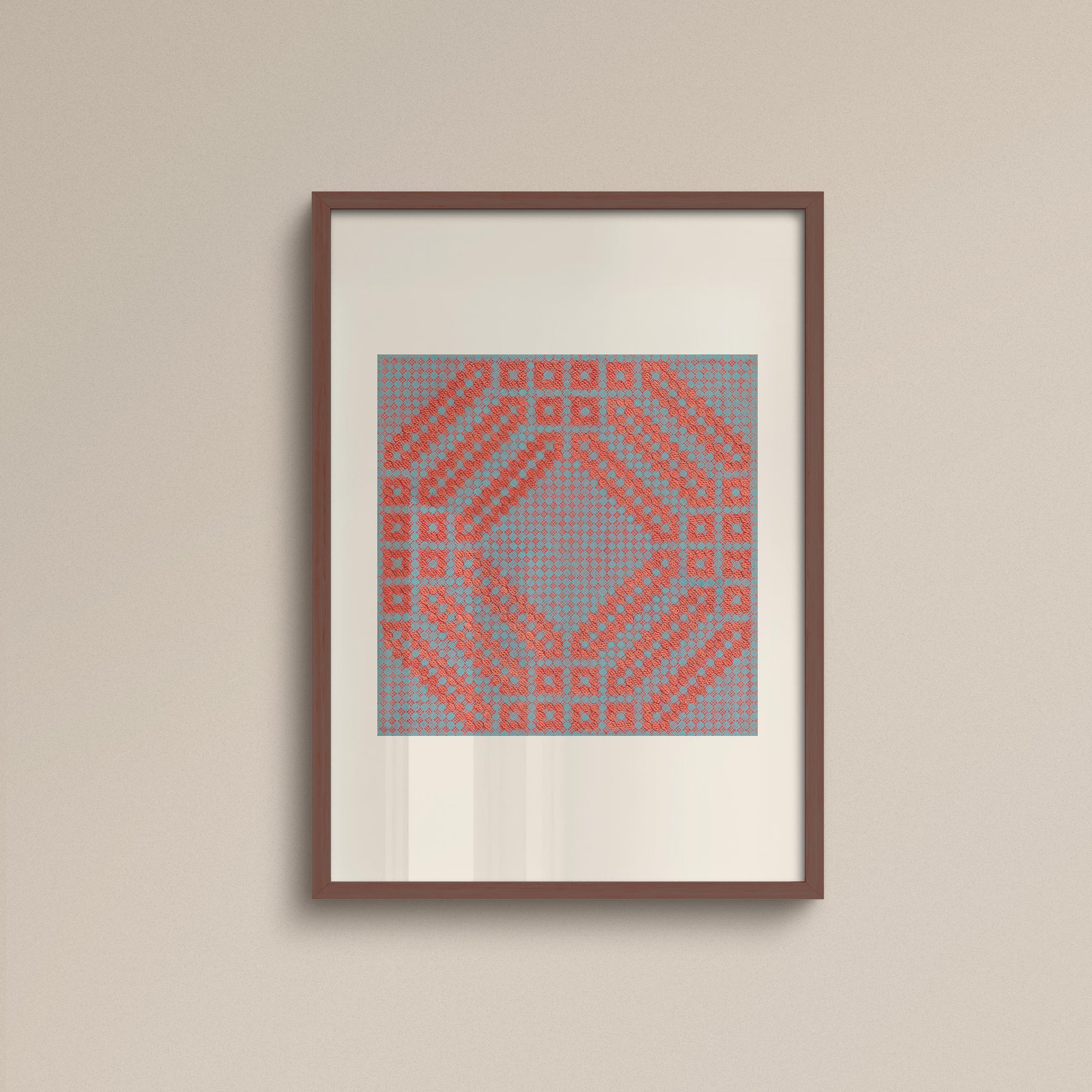 044. Geometric Pattern Print