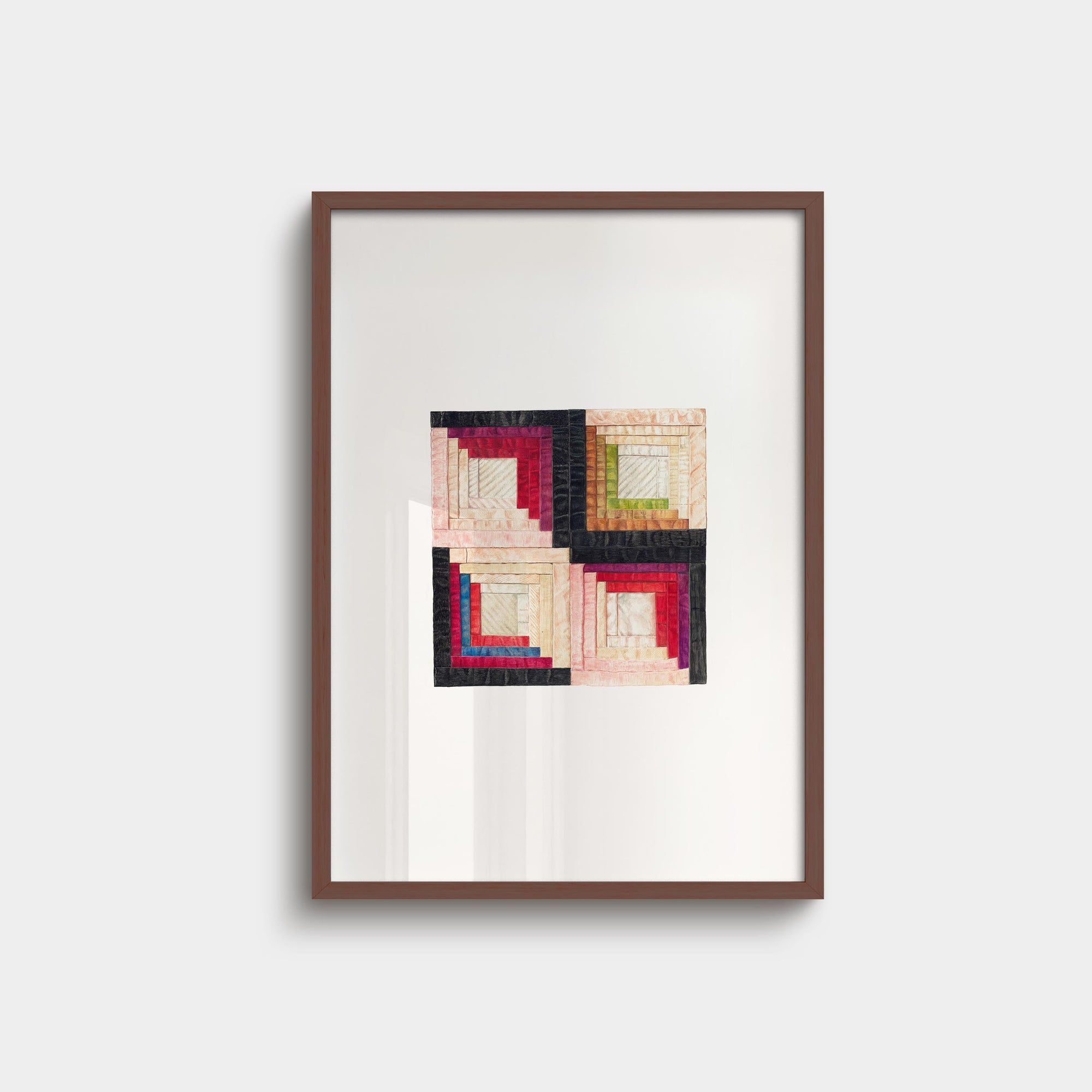 028. Vintage Pattern Print