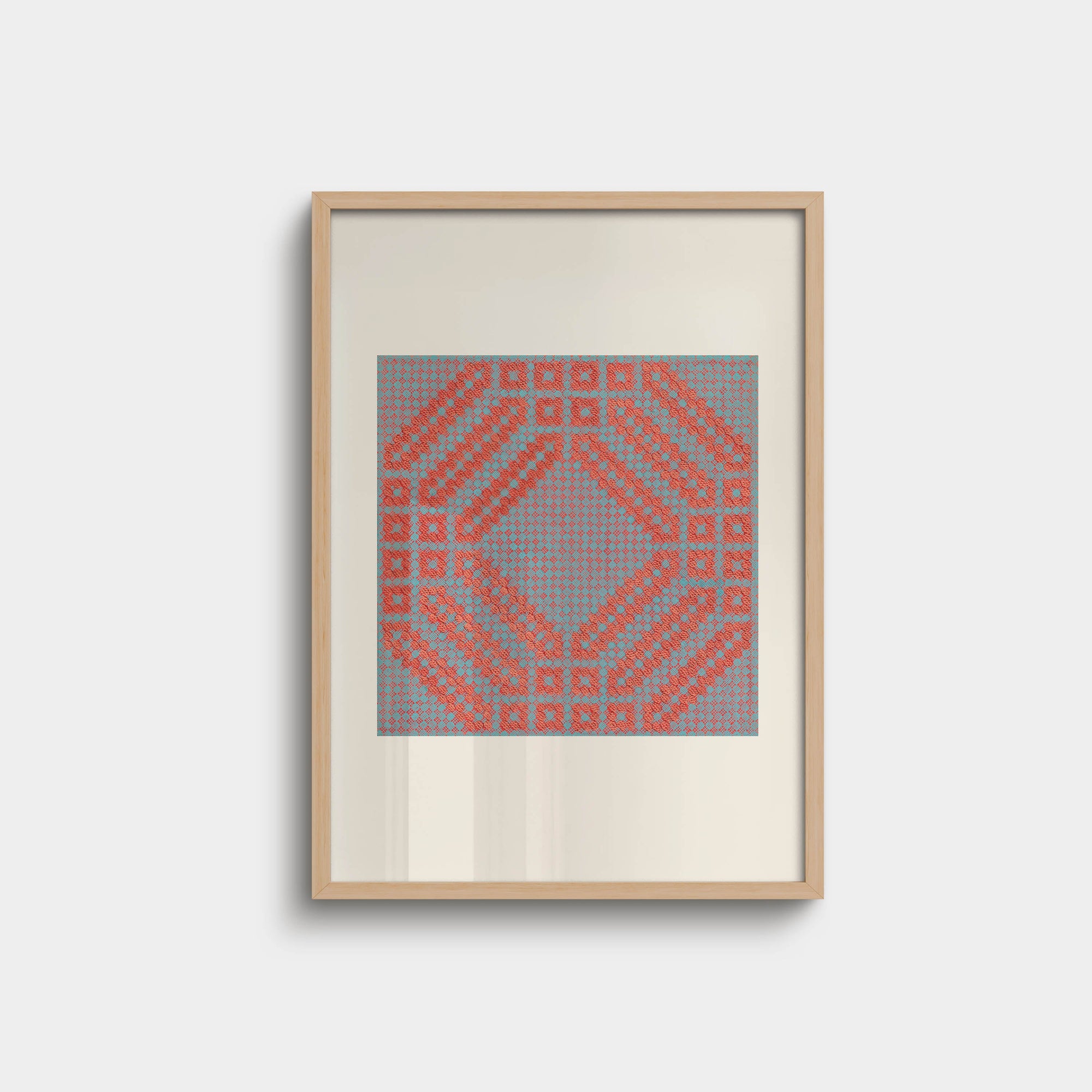 044. Geometric Pattern Print