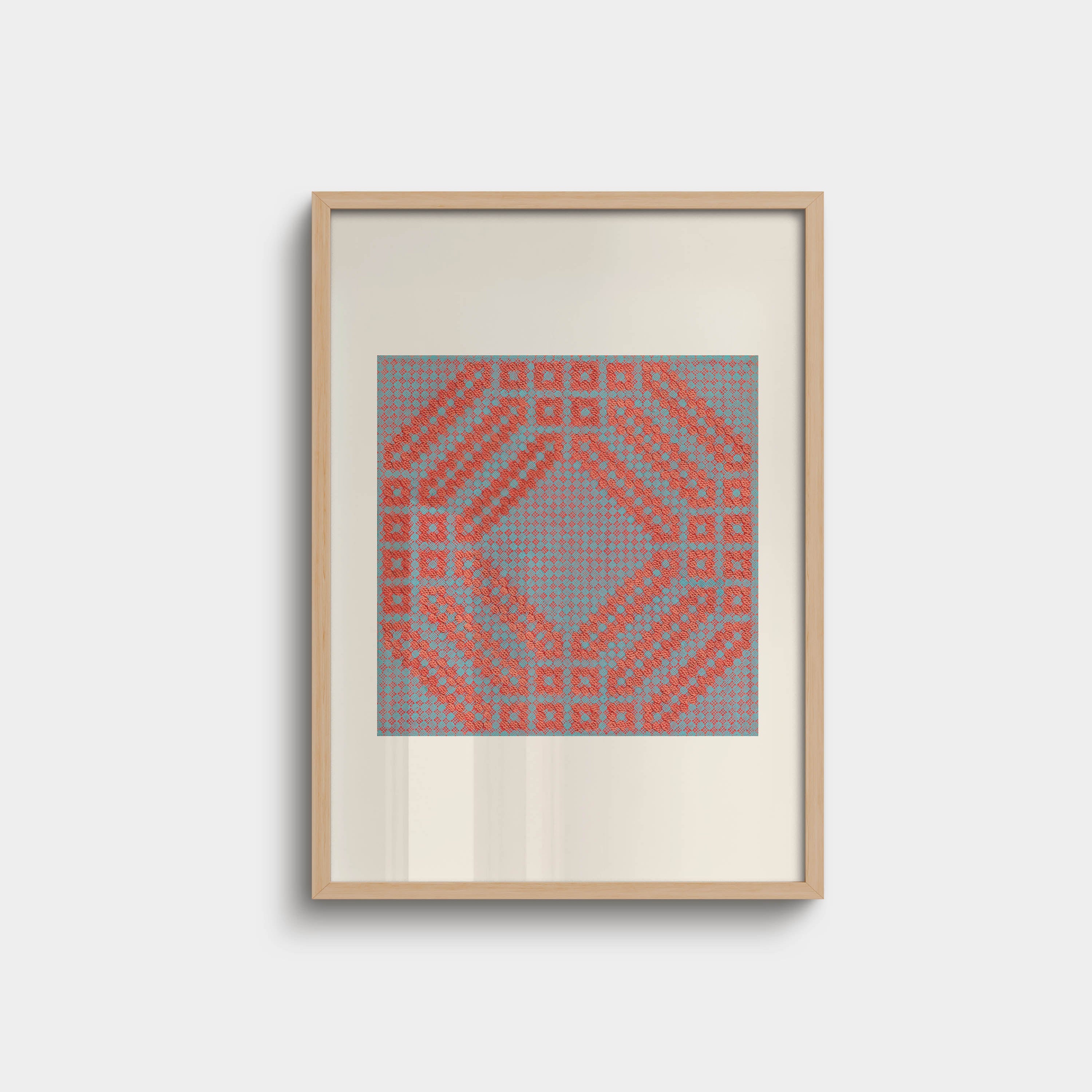 044. Geometric Pattern Print