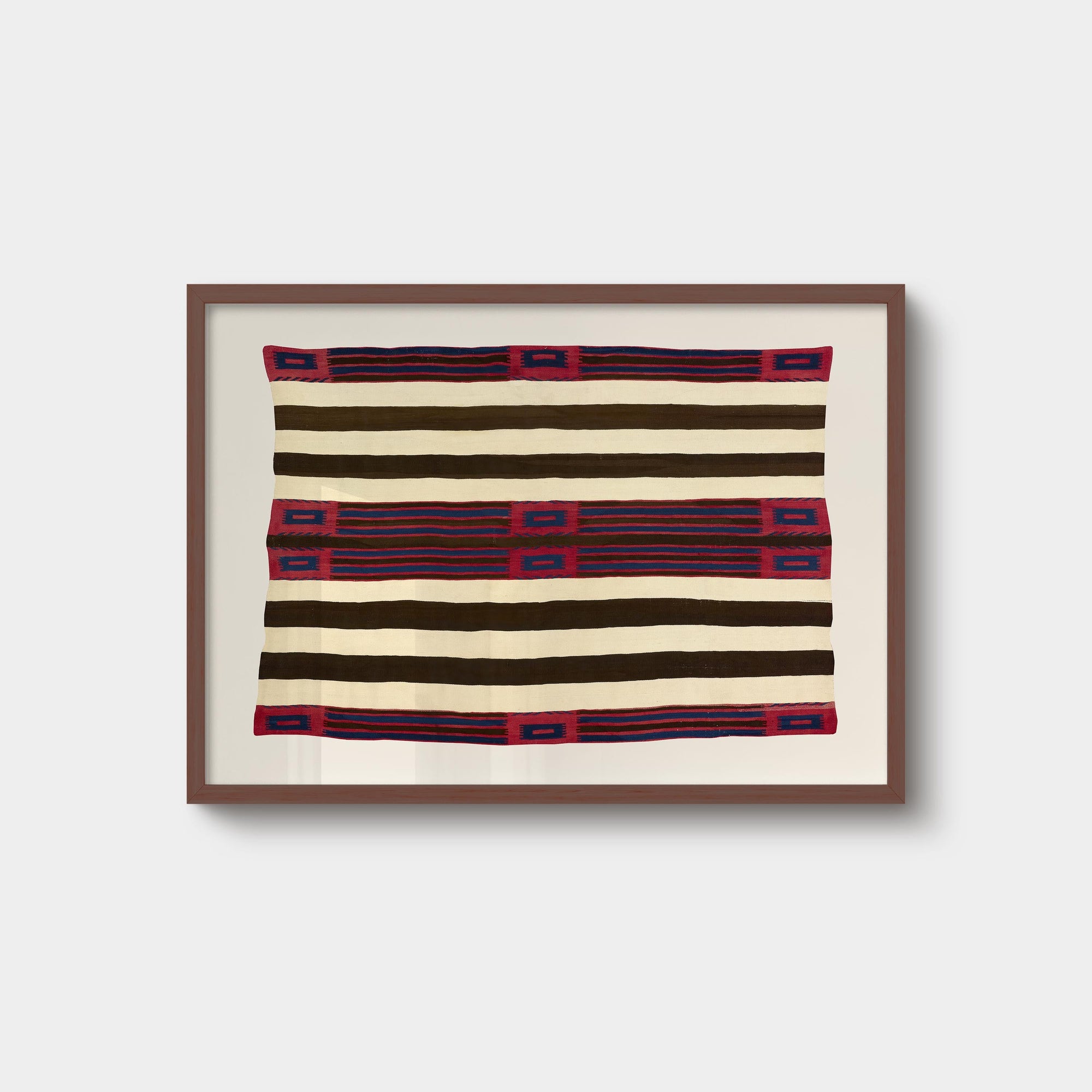 027. Vintage Textile Print