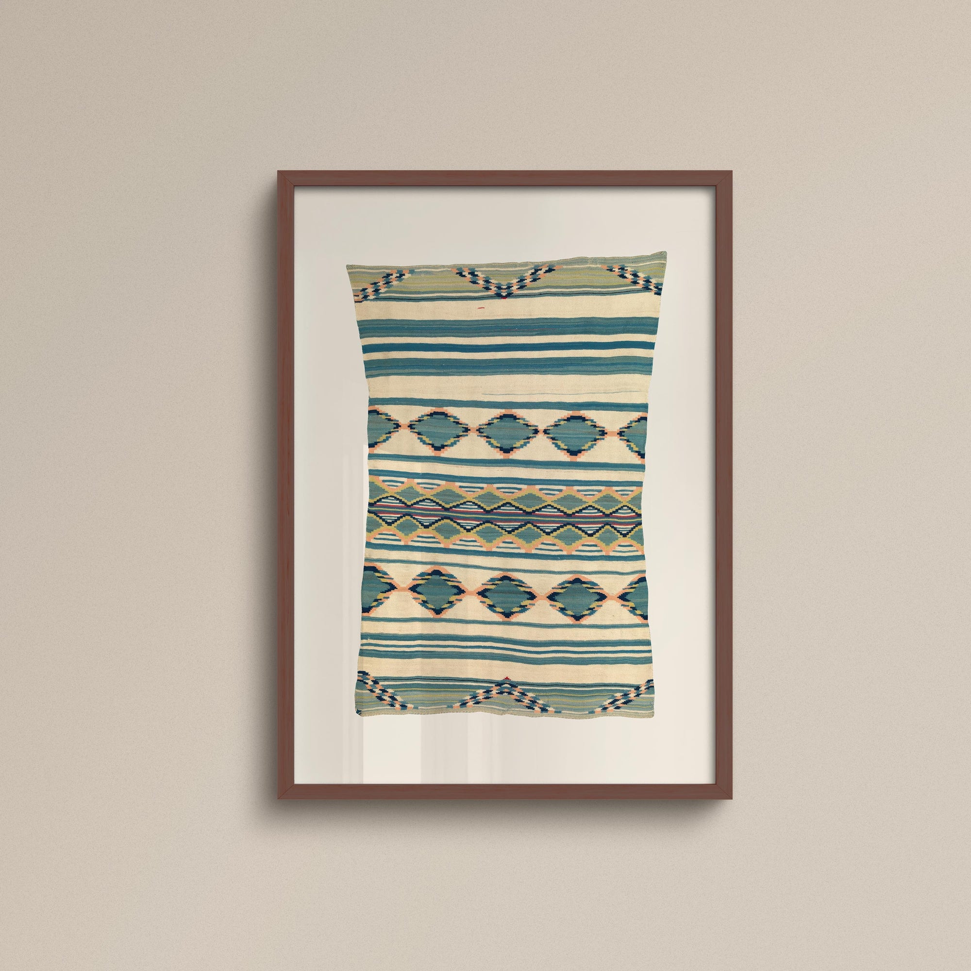 047. Vintage Textile Print