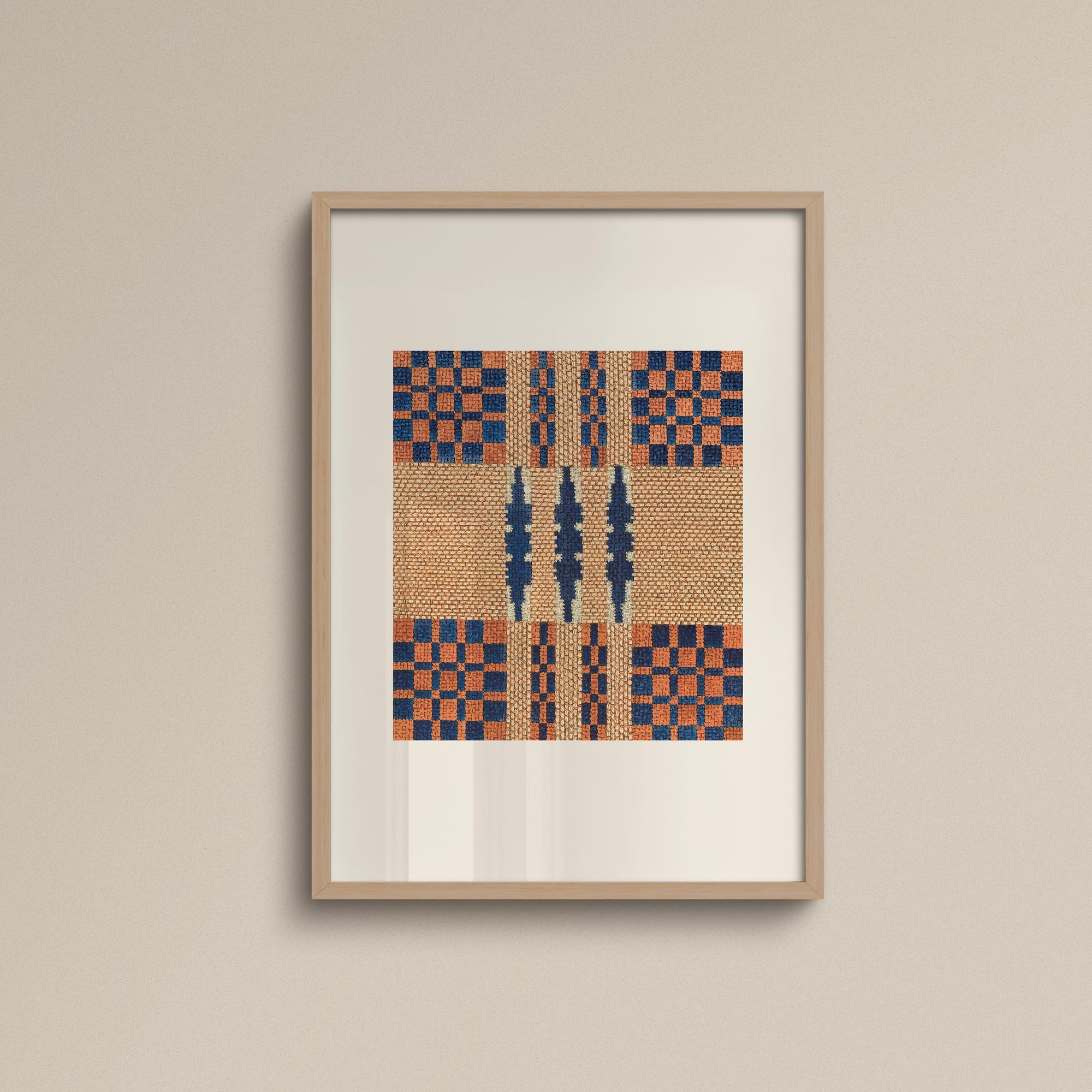 041. Geometric Pattern Print