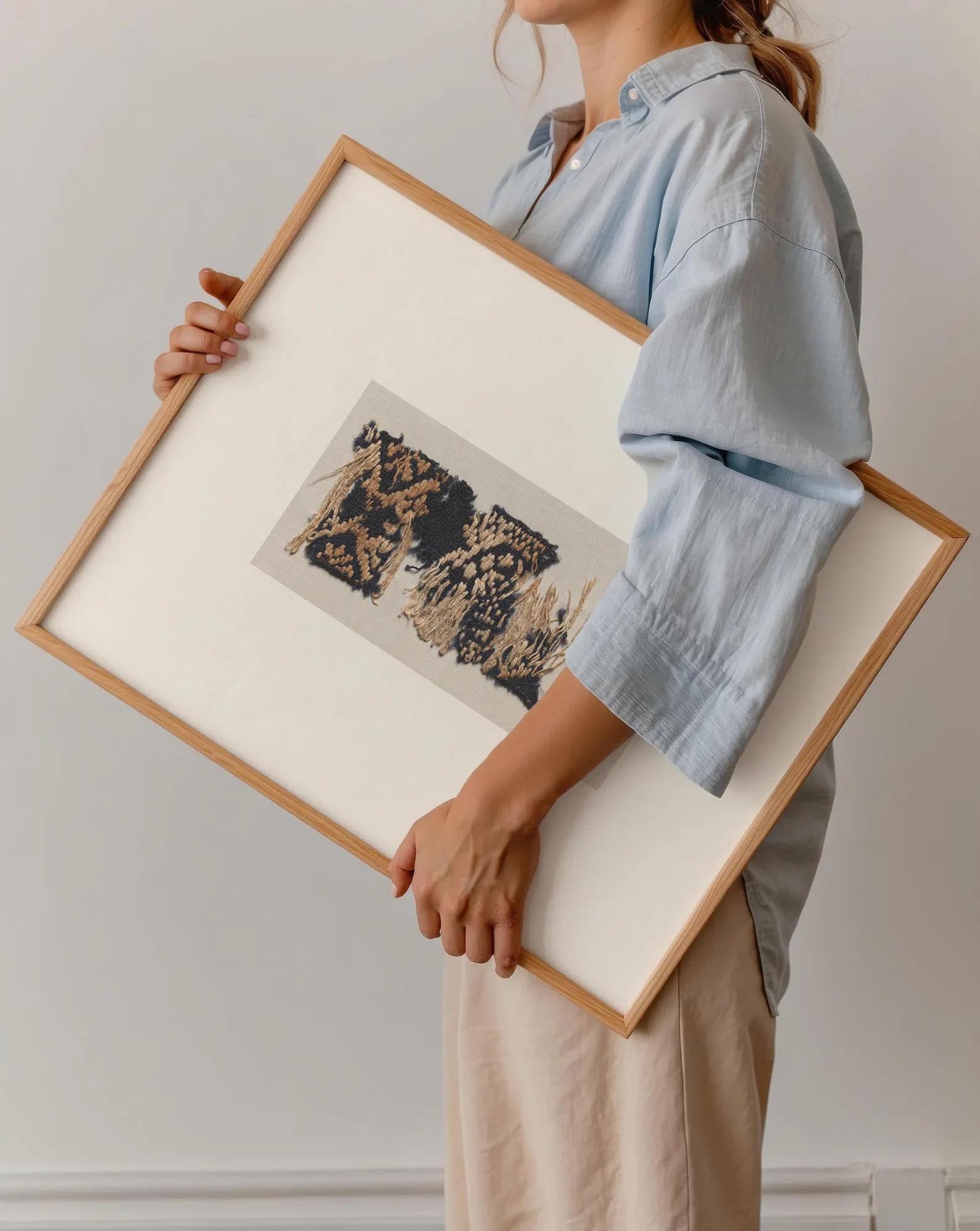017. Vintage Textile Print