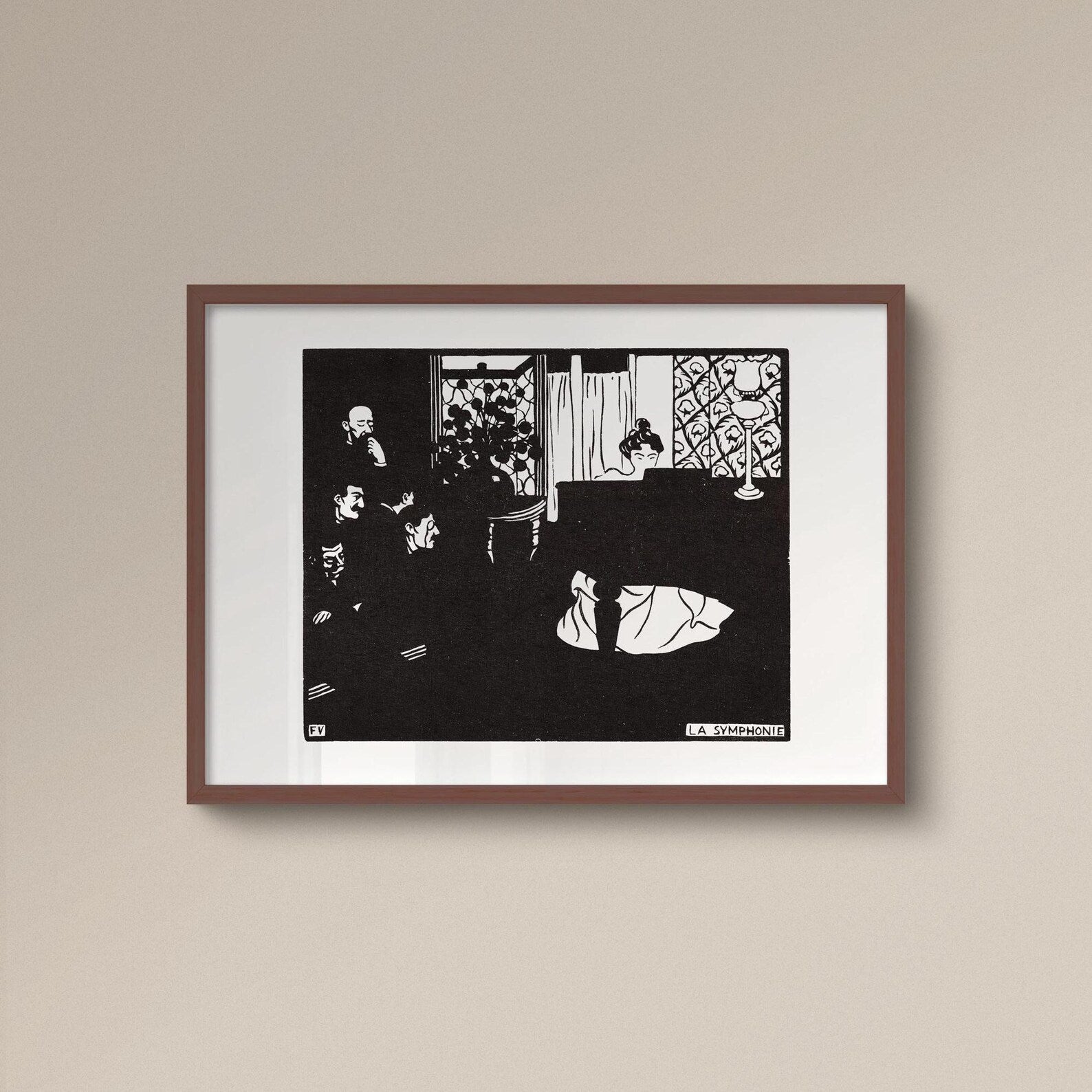 011. La Symphonie Print