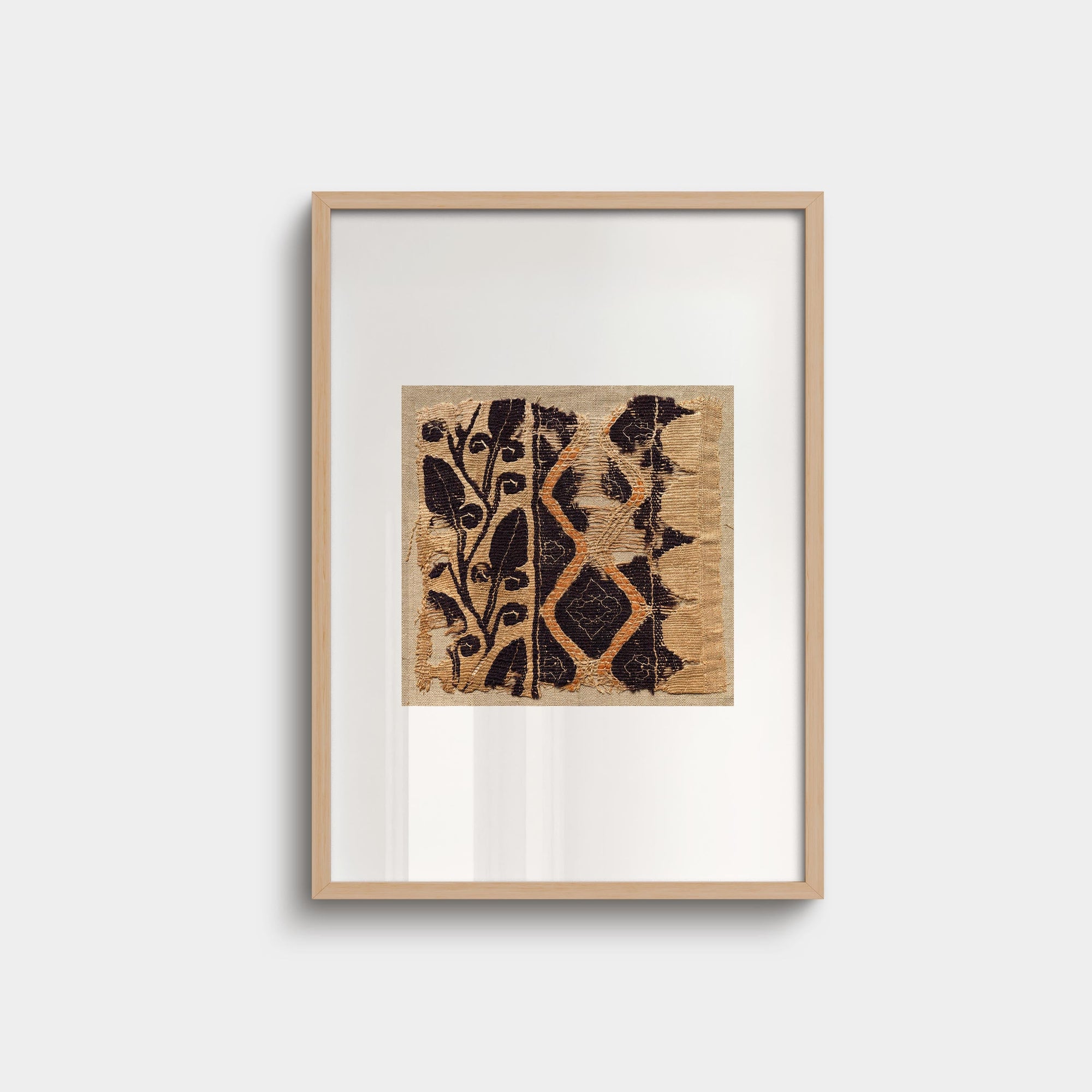 032. Vintage Textile Print