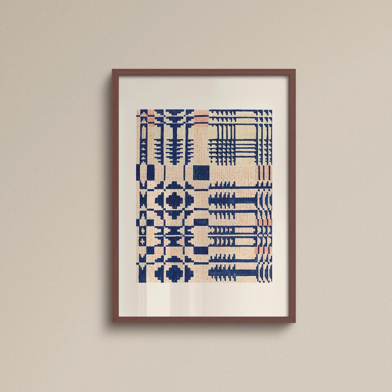 002. Vintage Pattern Print