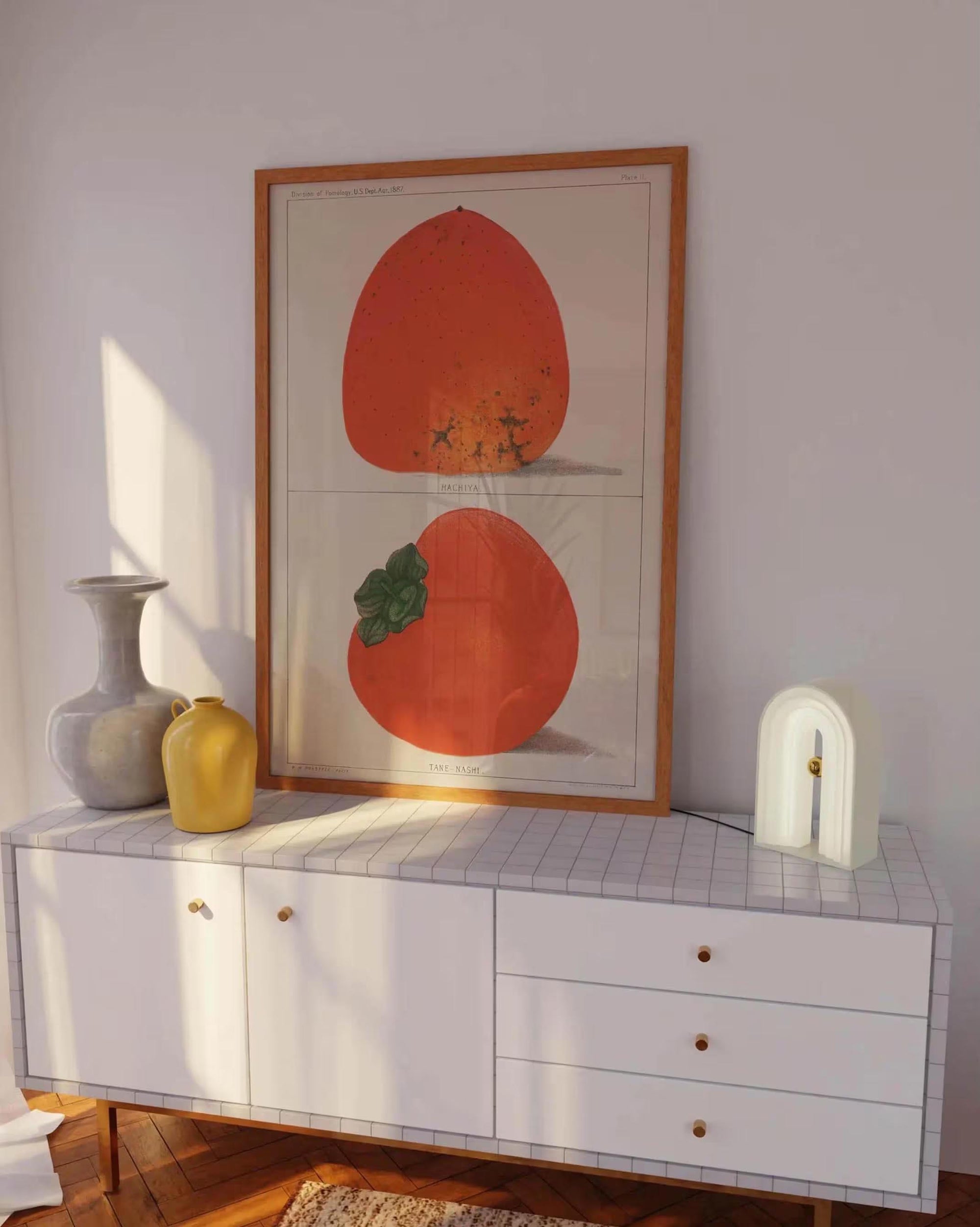 008. Persimmons Print